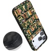 image:imageCasely iPhone 17 Pro Case  Extra Dirty Please  Fun on Weekdays  Bold Protective Design  Compatible with MagSafeBook Nook  Floral Library