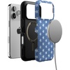 image:imageCasely iPhone 17 Pro Case  Extra Dirty Please  Fun on Weekdays  Bold Protective Design  Compatible with MagSafeCoastal Blues  Denim Stars