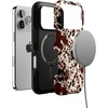 image:imageCasely iPhone 17 Pro Case  Extra Dirty Please  Fun on Weekdays  Bold Protective Design  Compatible with MagSafeCowgirl Envy  Cow Print