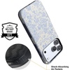 image:imageCasely iPhone 17 Pro Case  Extra Dirty Please  Fun on Weekdays  Bold Protective Design  Compatible with MagSafeCupids Canvas  Periwinkle Floral