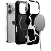 image:imageCasely iPhone 17 Pro Case  Extra Dirty Please  Fun on Weekdays  Bold Protective Design  Compatible with MagSafeCurrent MOOd  Cow Print