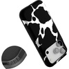 image:imageCasely iPhone 17 Pro Case  Extra Dirty Please  Fun on Weekdays  Bold Protective Design  Compatible with MagSafeCurrent MOOd  Cow Print