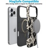 image:imageCasely iPhone 17 Pro Case  Extra Dirty Please  Fun on Weekdays  Bold Protective Design  Compatible with MagSafeDark Fantasy  Contrast Floral