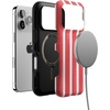 image:imageCasely iPhone 17 Pro Case  Extra Dirty Please  Fun on Weekdays  Bold Protective Design  Compatible with MagSafeEast Coast Summer  Red Stripes