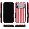 image:imageCasely iPhone 17 Pro Case  Extra Dirty Please  Fun on Weekdays  Bold Protective Design  Compatible with MagSafeEast Coast Summer  Red Stripes