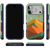 image:imageCasely iPhone 17 Pro Case  Extra Dirty Please  Fun on Weekdays  Bold Protective Design  Compatible with MagSafeEndless Peaks  Colorblock Mountain