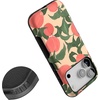image:imageCasely iPhone 17 Pro Case  Extra Dirty Please  Fun on Weekdays  Bold Protective Design  Compatible with MagSafeFeeling Peachy  Blush Vines