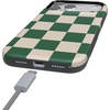 image:imageCasely iPhone 17 Pro Case  Extra Dirty Please  Fun on Weekdays  Bold Protective Design  Compatible with MagSafeFit Check  Green Checkerboard