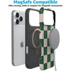 image:imageCasely iPhone 17 Pro Case  Extra Dirty Please  Fun on Weekdays  Bold Protective Design  Compatible with MagSafeFit Check  Green Checkerboard