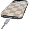 image:imageCasely iPhone 17 Pro Case  Extra Dirty Please  Fun on Weekdays  Bold Protective Design  Compatible with MagSafeFit Check  Neutral Checkerboard