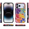 image:imageCasely iPhone 17 Pro Case  Extra Dirty Please  Fun on Weekdays  Bold Protective Design  Compatible with MagSafeFlower Patch  MultiColor Floral