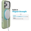 image:imageCasely iPhone 17 Pro Case  Extra Dirty Please  Fun on Weekdays  Bold Protective Design  Compatible with MagSafeKiwi Kiss  Matcha Green Shimmer