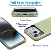 image:imageCasely iPhone 17 Pro Case  Extra Dirty Please  Fun on Weekdays  Bold Protective Design  Compatible with MagSafeKiwi Kiss  Matcha Green Shimmer