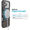 image:imageCasely iPhone 17 Pro Case  Extra Dirty Please  Fun on Weekdays  Bold Protective Design  Compatible with MagSafeLost in Spots  Cheetah Print