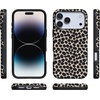 image:imageCasely iPhone 17 Pro Case  Extra Dirty Please  Fun on Weekdays  Bold Protective Design  Compatible with MagSafeLost in Spots  Cheetah Print