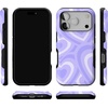 image:imageCasely iPhone 17 Pro Case  Extra Dirty Please  Fun on Weekdays  Bold Protective Design  Compatible with MagSafeLove Song  Lavender Heart