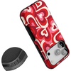 image:imageCasely iPhone 17 Pro Case  Extra Dirty Please  Fun on Weekdays  Bold Protective Design  Compatible with MagSafeLove Song Remix  Ombre Hearts
