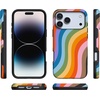 image:imageCasely iPhone 17 Pro Case  Extra Dirty Please  Fun on Weekdays  Bold Protective Design  Compatible with MagSafeLove for All  Rainbow Pride