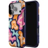 image:imageCasely iPhone 17 Pro Case  Extra Dirty Please  Fun on Weekdays  Bold Protective Design  Compatible with MagSafeMidnight Color Splash  Abstract Retro