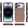 image:imageCasely iPhone 17 Pro Case  Extra Dirty Please  Fun on Weekdays  Bold Protective Design  Compatible with MagSafeMocha Meadow  Tiny Flowers