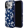 image:imageCasely iPhone 17 Pro Case  Extra Dirty Please  Fun on Weekdays  Bold Protective Design  Compatible with MagSafeNavy Cherry Blossom  Floral Forest