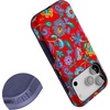 image:imageCasely iPhone 17 Pro Case  Extra Dirty Please  Fun on Weekdays  Bold Protective Design  Compatible with MagSafePainted Flowers  Frida Kahlo Floral