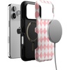 image:imageCasely iPhone 17 Pro Case  Extra Dirty Please  Fun on Weekdays  Bold Protective Design  Compatible with MagSafeQueen of Diamonds  Pink Watercolor