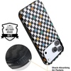image:imageCasely iPhone 17 Pro Case  Extra Dirty Please  Fun on Weekdays  Bold Protective Design  Compatible with MagSafeRetro Checkerboard  Old Skool