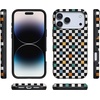image:imageCasely iPhone 17 Pro Case  Extra Dirty Please  Fun on Weekdays  Bold Protective Design  Compatible with MagSafeRetro Checkerboard  Old Skool
