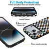 image:imageCasely iPhone 17 Pro Case  Extra Dirty Please  Fun on Weekdays  Bold Protective Design  Compatible with MagSafeRetro Checkerboard  Old Skool