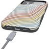 image:imageCasely iPhone 17 Pro Case  Extra Dirty Please  Fun on Weekdays  Bold Protective Design  Compatible with MagSafeRide The Wave  Pastel Rainbow Lined