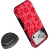 image:imageCasely iPhone 17 Pro Case  Extra Dirty Please  Fun on Weekdays  Bold Protective Design  Compatible with MagSafeRose Garden  Red Aesthetic
