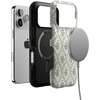 image:imageCasely iPhone 17 Pro Case  Extra Dirty Please  Fun on Weekdays  Bold Protective Design  Compatible with MagSafeSage Tapestry  Floral Vines