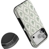 image:imageCasely iPhone 17 Pro Case  Extra Dirty Please  Fun on Weekdays  Bold Protective Design  Compatible with MagSafeSage Tapestry  Floral Vines