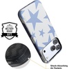image:imageCasely iPhone 17 Pro Case  Extra Dirty Please  Fun on Weekdays  Bold Protective Design  Compatible with MagSafeStars Align  Blue  White Stars