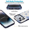 image:imageCasely iPhone 17 Pro Case  Extra Dirty Please  Fun on Weekdays  Bold Protective Design  Compatible with MagSafeStars Align  Blue  White Stars