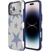 image:imageCasely iPhone 17 Pro Case  Extra Dirty Please  Fun on Weekdays  Bold Protective Design  Compatible with MagSafeStars Align  Blue  White Stars