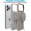 image:imageCasely iPhone 17 Pro Case  Extra Dirty Please  Fun on Weekdays  Bold Protective Design  Compatible with MagSafeTaupe on Nude  Calm Beige