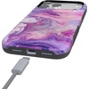 image:imageCasely iPhone 17 Pro Case  Extra Dirty Please  Fun on Weekdays  Bold Protective Design  Compatible with MagSafeTie Dying Over You  Purple Marble