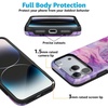 image:imageCasely iPhone 17 Pro Case  Extra Dirty Please  Fun on Weekdays  Bold Protective Design  Compatible with MagSafeTie Dying Over You  Purple Marble