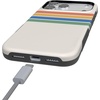 image:imageCasely iPhone 17 Pro Case  Extra Dirty Please  Fun on Weekdays  Bold Protective Design  Compatible with MagSafeTotally Groovy  Rainbow Stripes Color Block