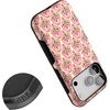 image:imageCasely iPhone 17 Pro Case  Extra Dirty Please  Fun on Weekdays  Bold Protective Design  Compatible with MagSafeTulip Tapestry  Jenna Palek x Casely