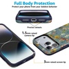 image:imageCasely iPhone 17 Pro Case  Extra Dirty Please  Fun on Weekdays  Bold Protective Design  Compatible with MagSafeVan Gogh  Vincents Flowers