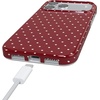 image:imageCasely iPhone 17 Pro Case  On the Dot  Maroon Polka Dot  Compatible with MagSafe  Classic Ultra Slim Design