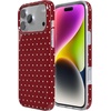 image:imageCasely iPhone 17 Pro Case  On the Dot  Maroon Polka Dot  Compatible with MagSafe  Classic Ultra Slim Design