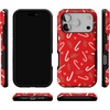 image:imageCasely iPhone 17 Pro Case  Peppermint Kiss  Candy Cane  Bold Protective Design  MagSafe Compatible Design
