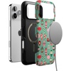 image:imageCasely iPhone 17 Pro Max Case  All Decked Out  Festive Ornaments  Bold Protective Design  MagSafe Compatible Design
