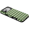 image:imageCasely iPhone 17 Pro Max Case  Checked Twice  Green Plaid  Bold Protective Design  MagSafe Compatible Design