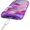 image:imageCasely iPhone 17 Pro Max Case  Daisy Daydream  Baby Blue Floral  Compatible with MagSafe  Classic Ultra Slim DesignTie Dying Over You  Purple Marble