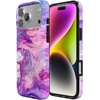 image:imageCasely iPhone 17 Pro Max Case  Daisy Daydream  Baby Blue Floral  Compatible with MagSafe  Classic Ultra Slim DesignTie Dying Over You  Purple Marble